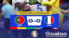 Portugal 0-0 France (AET, 3-5 Pens): Les Bleus Edge Through on Spot-Kicks