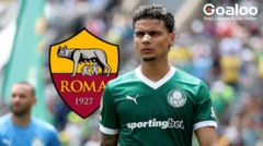 AS Roma Submit €30m Bid for Palmeiras Midfielder Richard Ríos