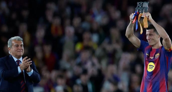 Raphinha Stars as Barcelona Bid Emotional Farewell to Lewandowski in 3-1 Betis Win