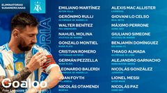 Argentina Announces Squad for March World Cup Qualifiers Against Uruguay and Brazil