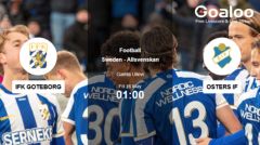 Oster to Keep it Close Against Struggling Goteborg