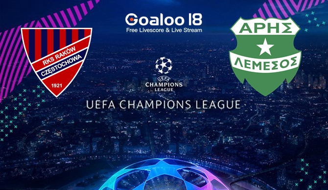 Rakow Czestochowa VS Aris Limassol Prediction UEFA Champions League