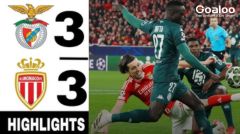 Benfica vs Monaco: A Thrilling 3-3 Draw in the UEFA Champions League