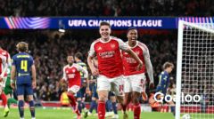 Arsenal Crush Atletico Madrid 4-0 in Champions League Thriller