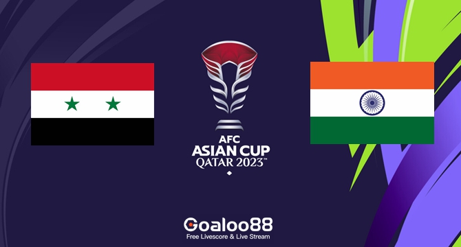 Syrian VS India Prediction AFC Asian Cup