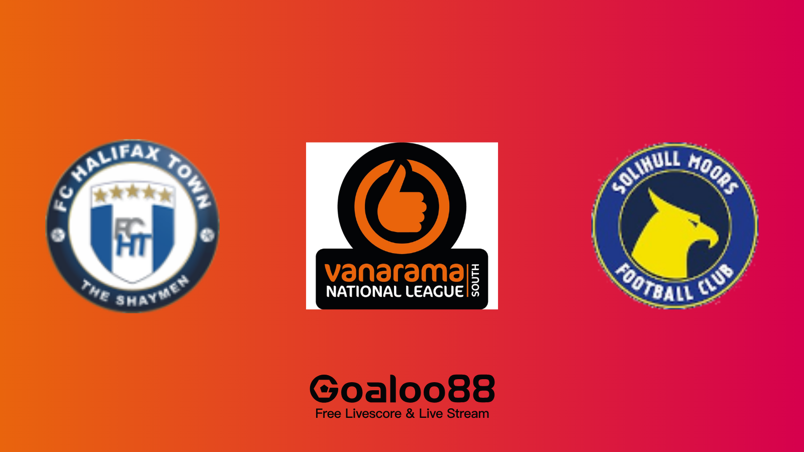 Halifax Town VS Solihull Moors Prediction England Conference