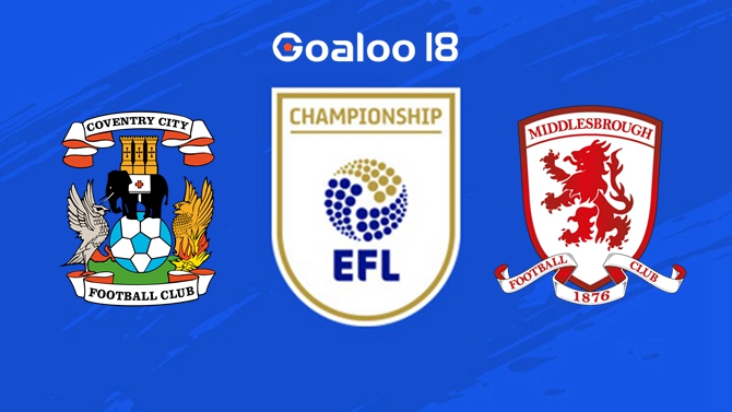 Coventry City VS Middlesbrough Prediction England Championship
