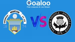 Greenock Morton vs Partick Thistle Prediction 31 December 2024