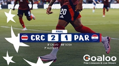 Costa Rica Concludes Copa America Campaign with a 2-1 Victory Over Paraguay