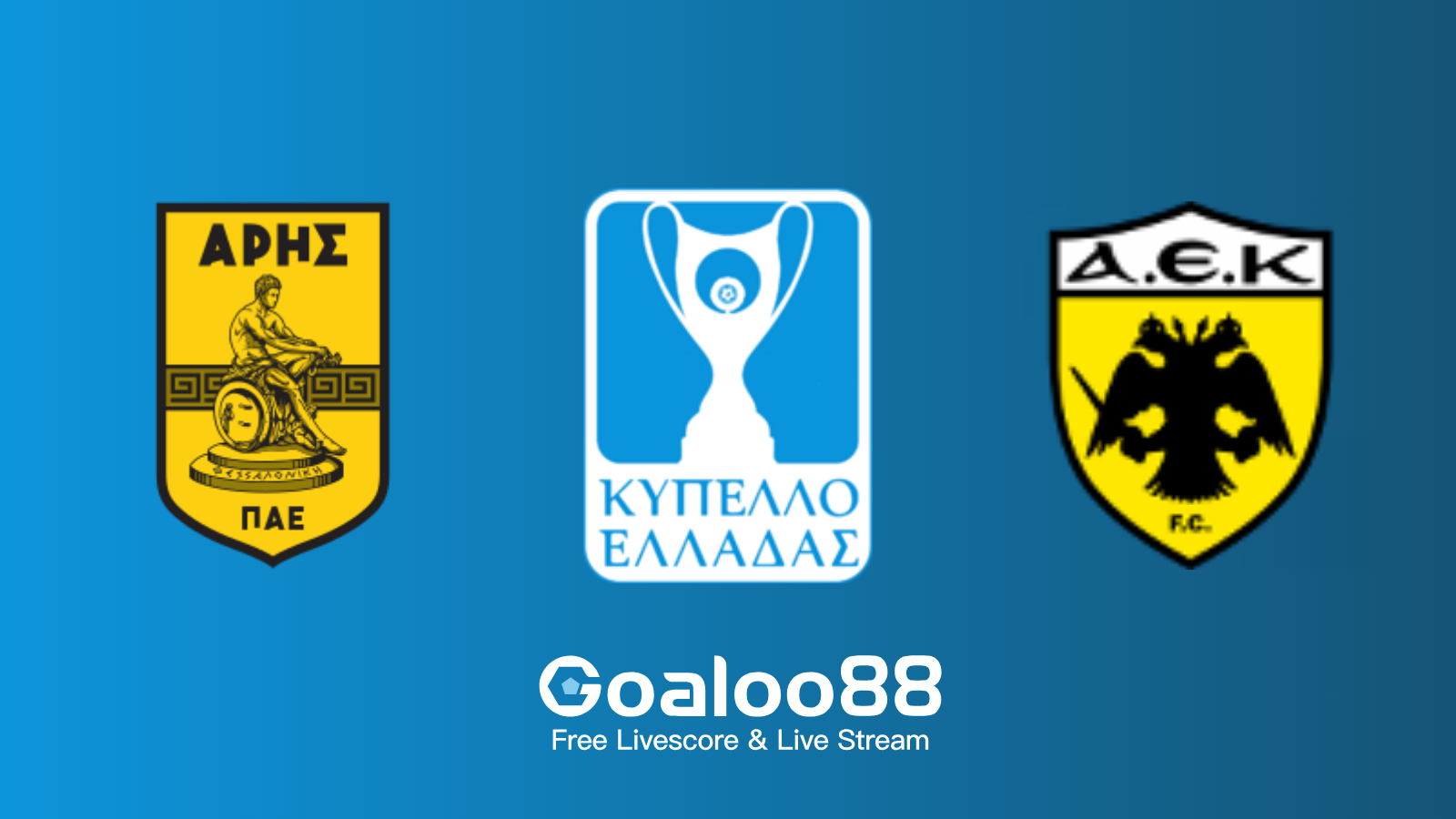 Aris Thessaloniki VS AEK Athens Prediction Greece Cup