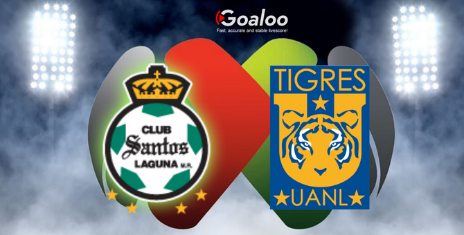 Tigres UANL VS Santos Laguna Prediction Primera Division Liga MX