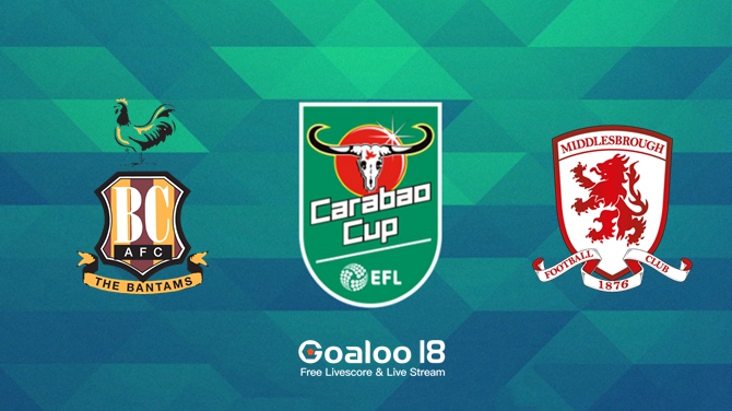 ​Bradford City vs Middlesbrough Prediction England League Cup