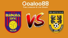 Lithuania - 1.Division Tips：DFK Dainava Alytus VS Siauliai