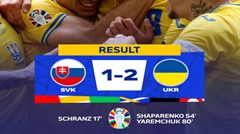 Slovakia 1-2 Ukraine: Shaparenko and Yaremchuk strikes turn tide