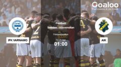 BTTS Unlikely as Varnamo Host AIK