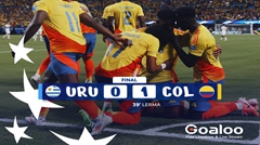 Uruguay 0-1 Colombia takeaways: Argentina await Colombia in the final, Munoz sent off
