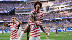 USA Down Bosnia 2-0 to Reach World Cup Last 16 Despite Red Card