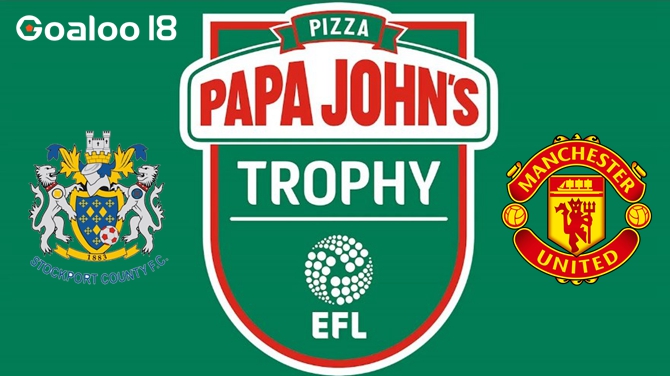 Stockport County VS Manchester United U21 EFL Trophy