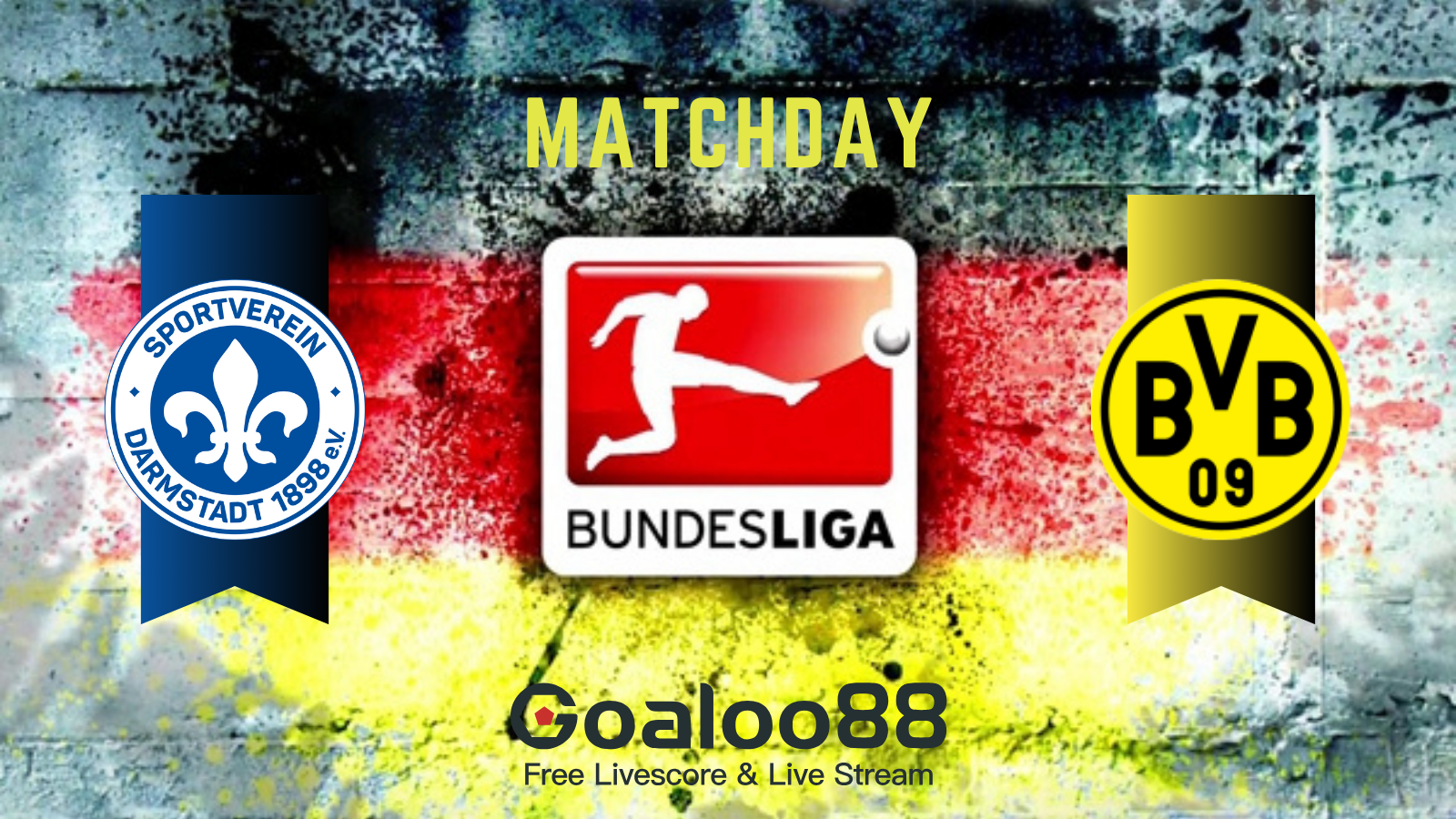 Darmstadt VS Borussia Dortmund Prediction German Bundesliga