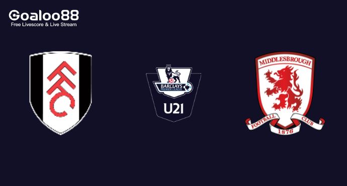 Fulham U21 VS Middlesbrough U21 Prediction England U21 Premier League