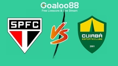 Brazil Serie A Tips: Sao Paulo VS Cuiaba