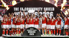 Arsenal Stun Manchester City 3-0 to Claim 2026 Community Shield