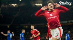 Maguire's Header Seals Dramatic United Victory Over 10-Man Ipswich