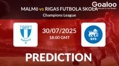 Malmö and Rigas Futbola skola are poised for a significant Champions League fixture