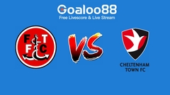 Fleetwood Town VS Cheltenham Town Prediction England League 1