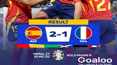 Spain 2-1 France: La Roja fight back to reach final