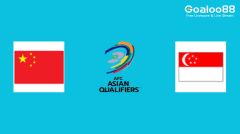 China VS Singapore Prediction FIFA World Cup qualification (AFC)