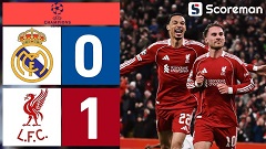 리버풀, 레알 마드리드에 1-0 신승...맥 앨리스터 결승골