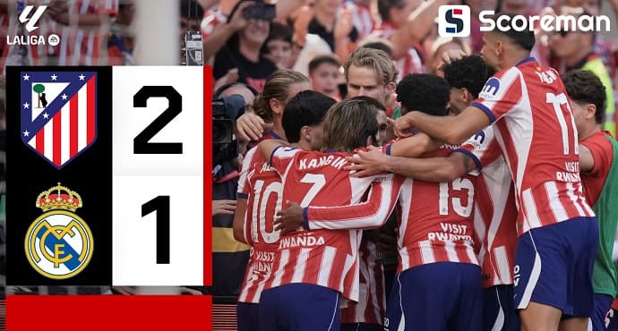 89분 맹활약 이강인, AT 마드리드는 2-1 승→3연승 행진 속 2위 도약