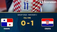 크로아티아, 파나마에 1-0 신승...32강 토너먼트 진출 희망 살렸다