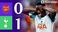 토트넘, 아스널 1-0 꺾고 '북런던 더비' 승리...손흥민 12분 출전