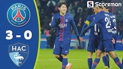 이강인, 리그 1호골… PSG, 르아브르 3-0 꺾고 선두 탈환