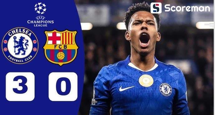 바르셀로나, 첼시에 0-3 역대급 대패... UCL 15위로 추락