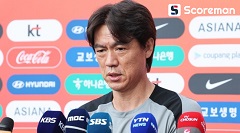 동아시안컵 첫 소집 훈련…홍명보 “테스트 전쟁 시작”
