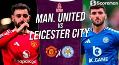2월8일 잉글랜드 FA 컵 - 맨체스터 유나이티드 VS 레스터 분석 프리뷰