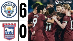 맨시티, 입스위치 6-0 완파...홀란드'10년 계약+연봉 460억' 자축포
