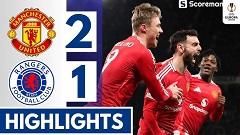 맨유, 레인저스에 2-1 역전승→16강 직행 유력