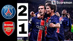 파리 생제르맹, 합계 스코어 3-1로 아스널 제압...5년 만에 UCL 결승 진출
