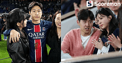 이강인, 열애설 '두산가 5세' 박상효씨와 공식석상서 잇단 포착