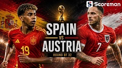 7월3일 월드컵 - 스페인 VS 오스트리아 해외축구 분석 프리뷰