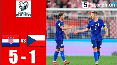 크로아티아, 체코 5-1 대파... 크라마리치 2골 1도움
