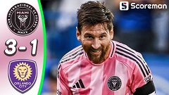 인터 마이애미, 3-1으로 올랜도 시티 제압 리그스컵 결승행...메시 멀티골