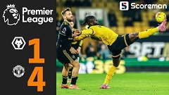 울버햄튼, 맨유에 1-4 대패 무승 지속... 황희찬 벤치