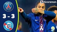 PSG, 스트라스부르와 3-3 무승부...이강인 풀타임 활약