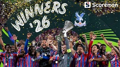 크리스탈 팰리스, UEFA 컨퍼런스리그 우승…121년 만에 첫 유럽대항전 정상