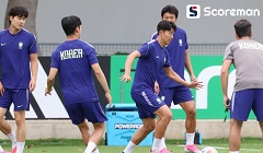 한국 남아공전 라인업…오현규 최전방 선발 출격